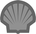 logo back and white Shell